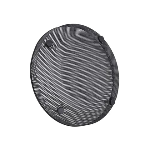 Audiopipe 12” Subwoofer Mesh Grill (TXX-GR12HX), Specifically Designed for High Excursion Subwoofers, Subwoofer Cone and Dust Cap Metal Grill Protector Black (Sold Separately)