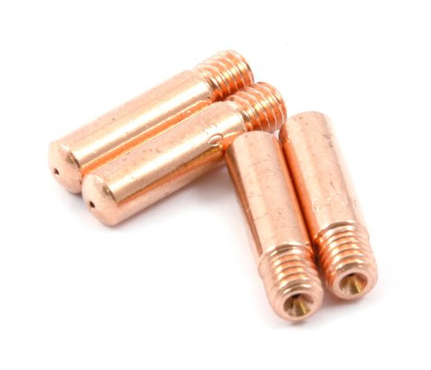 Forney 60170 Contact Tip For Mig Welding, Tweco Binzel or Clarke, .024, 4-Pack,Copper