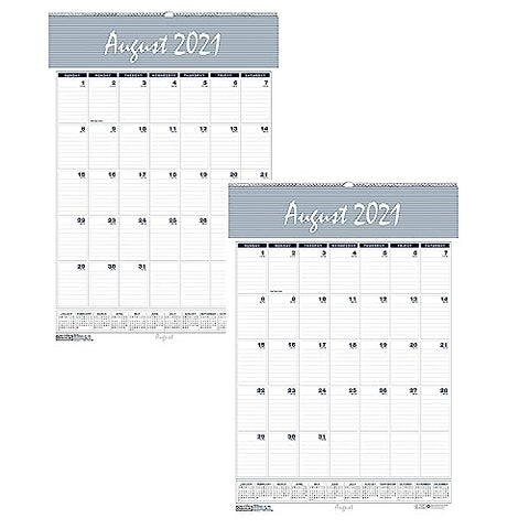 House of Doolittle 12-inch x 17-inch Bar Harbor Academic Wall Calendar, Pack of 2 (HOD352-2)