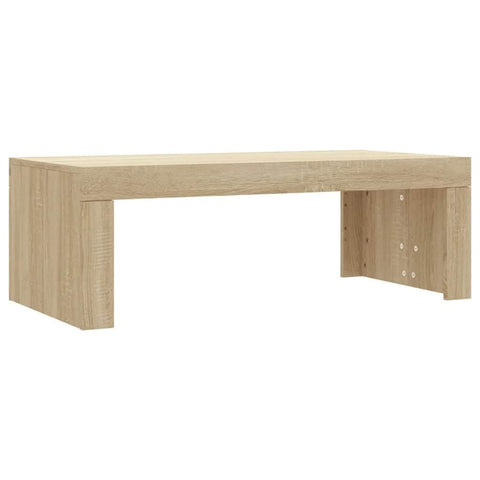 vidaXL , Chic Rectangular Coffee Table for Modern Rooms, Sturdy Indoor Finish, Engineered Wood, Space-Saving, Super Functional