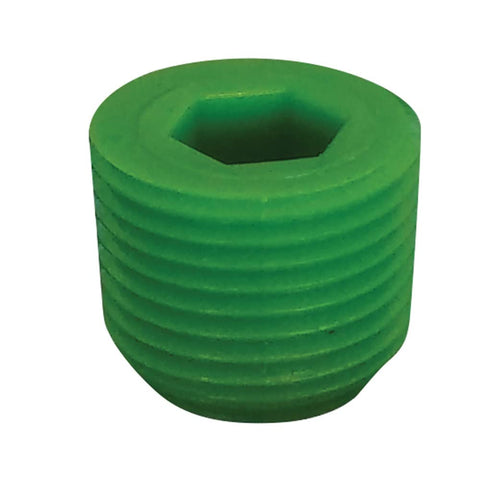 ICON 12482 Plug, 3/8" MPT (Green)