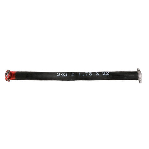 Prime-Line GD 12228 Garage Door Torsion Spring, 0.243 in. x 1.75 in. x 32 in., Red Painted End, Right-Hand Wind (Single Pack)