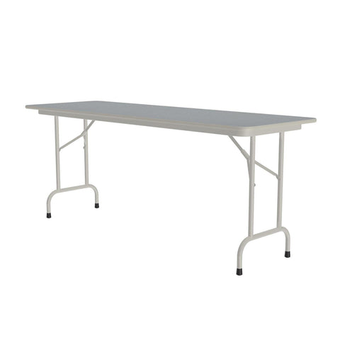 Correll Folding Table, 72-inch x 24-inch, Gray (CF2472TF-15)