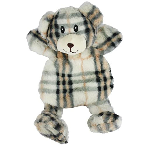 Multipet Berman Bear 15" Dog Toy with Squeakers (Assorted Color, 1 Pack)