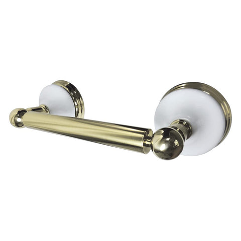 Kingston Brass BA1118PB Victorian Toilet Paper Holder, Polished Brass,6-1/2-Inch Length
