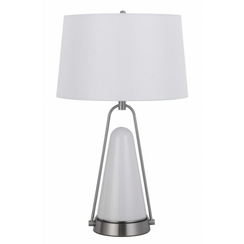 Cal Birchmore - 1 Light Table Lamp with Night Light in Modern Style-28.75 Inches Tall and 17 Inches Wide