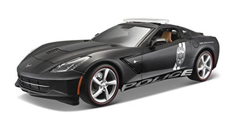 Maisto 2014 Corvette Stingray Police Diecast Vehicle (1:18 Scale) [?????]