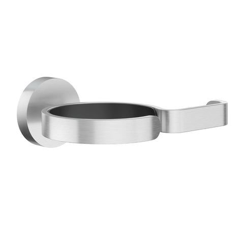 Smedbo Home Duel Holder for Hairdryer and Flat Iron, Brushed Chrome