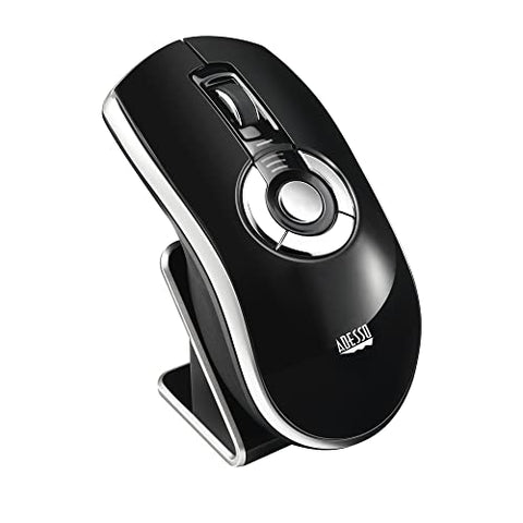 Air Mouse Elite Wireless Presenter Mouse 2.4 GHz Frequency/100 ft Wireless Range Left/Right Hand Use Black