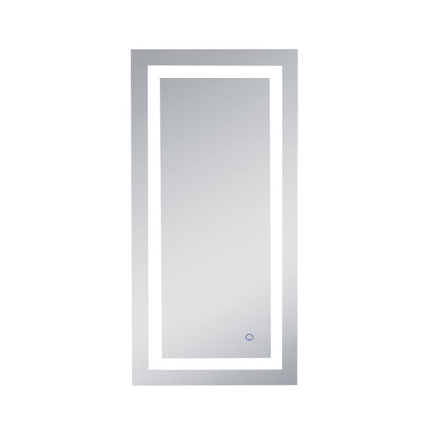 Elegant Decor Helios 40" x 20" Hardwired LED Bathroom Mirror with Touch Sensor