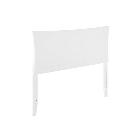 AFI Metro Full Size Headboard with Attachable Charger in White