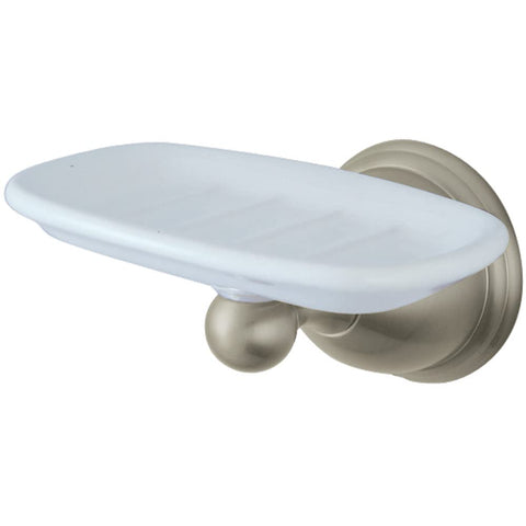 Kingston Brass BA3965SN Restoration Soap Dish, Brushed Nickel