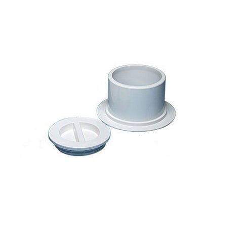 Waterway 540-6710 Flange and Plug Assembly for Pole Holders