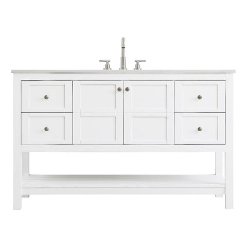 Theo Bathroom Vanity white