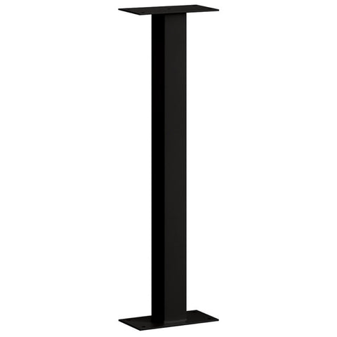Mail House Post - Bolt Mounted - Black