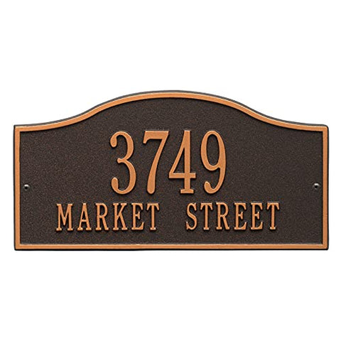 Rolling Hills Plaques - Standard Wall - Two Line