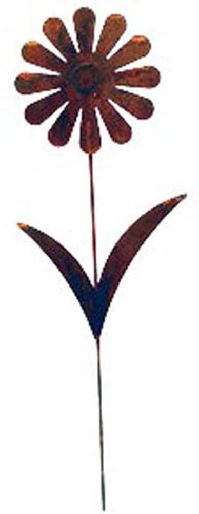 Daisy - Rusted Garden Stake