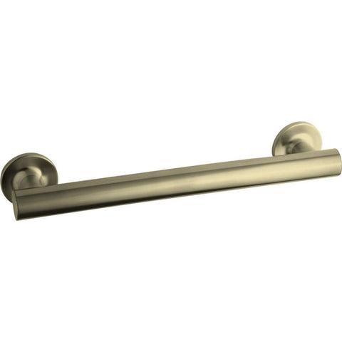 Kohler K-11891-BV Purist 12 Inch Bathroom Grab Bar Vibrant Brushed Bronze