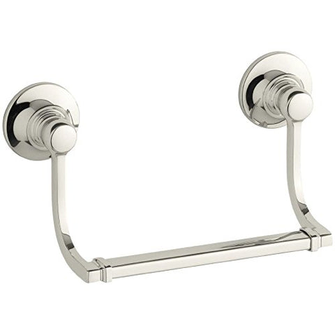 KOHLER 11416-SN Bancroft Hand-Towel Holder, 1, Vibrant Polished Nickel