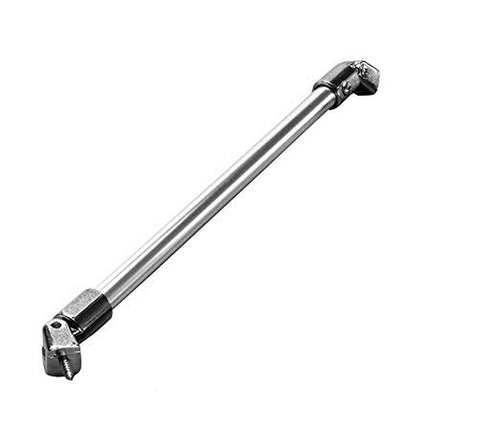 TAYLOR MADE PRODUCTS Windshield Support Bar Anodized Aluminum with Chrome Fittings 16"