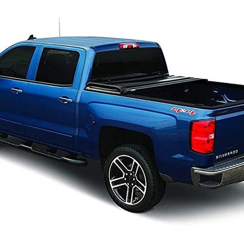 LEER Latitude Soft Folding Tonneau Cover, Fits 2019-2026 GM Silverado/Sierra with 6'6" Truck Bed