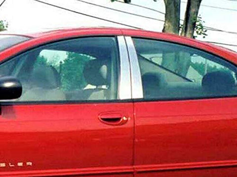 QAA is Compatible with 1999-2004 Chrysler 300M 4 Piece Stainless Pillar Post Trim PP39760