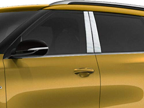 QAA is Compatible with Kia Seltos 2021-2021 4 Piece Stainless Steel Pillar Post Trim, PP71860