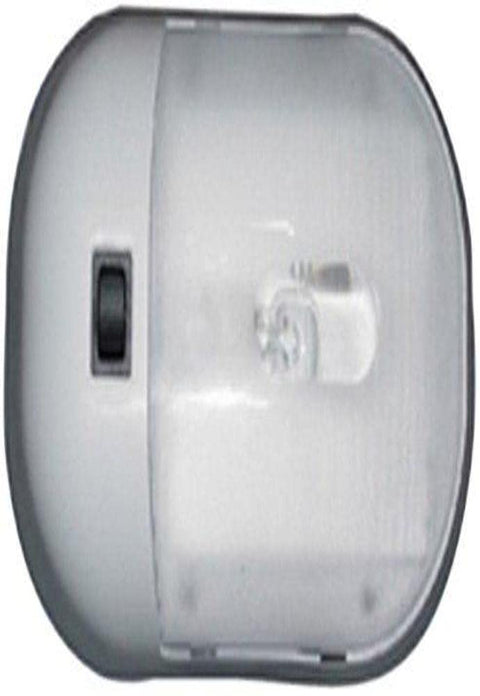 Fasteners Unlimited (001-902XPB White Double Dome Light with White Oval Lens