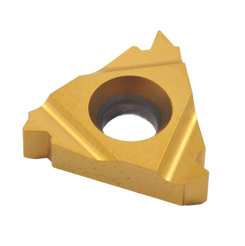HHIP 6006-1010 Internal Threading and Grooving Carbide Insert, 3/8" I. C., 2.50 Screw Pitch