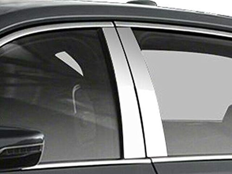 QAA is Compatible with 2016-2020 Cadillac CT6 4 Piece Stainless Pillar Post Trim PP56230