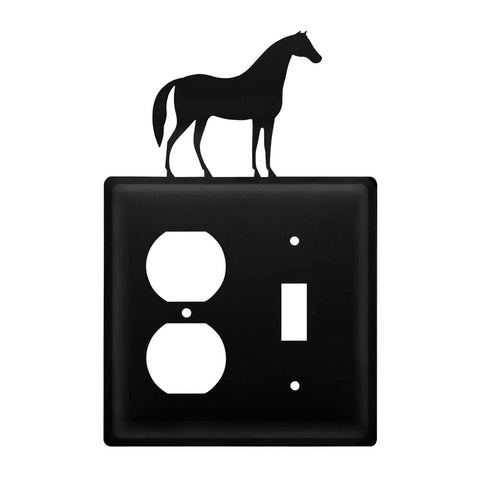Horse - Single Outlet and Switch Cover
