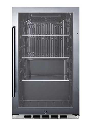 Summit SPR489OS Shallow Depth Indoor/Outdoor Beverage Cooler