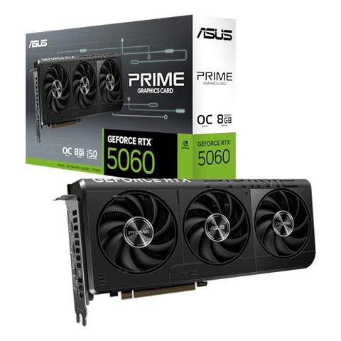 ASUS Prime Radeon™ RX 9070 OC Edition Graphics Card (PCIe 5.0, HDMI/DP 2.1, 2.5-Slot Design, axial-tech Fans, Dual Ball Fan Bearings, Dual BIOS, GPU Guard)