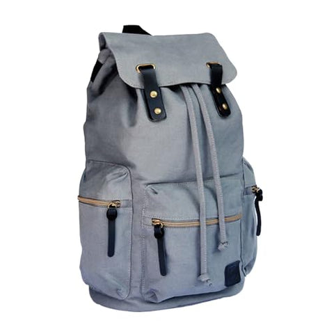 BAZIC Products Daypack Backpacks, Gray, 18" x 13" x 7"