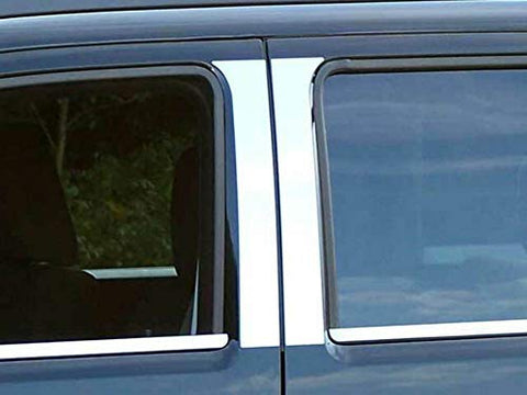 QAA is Compatible with 2007-2011 Dodge Nitro 4 Piece Stainless Pillar Post Trim PP47940