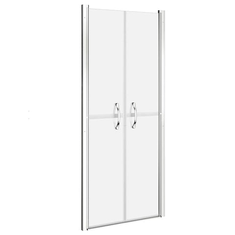 vidaXL Shower Door, Bathroom Shower Enclosure, Shower Screen with Modern Handles, Shower Cubicle Bathroom Accessory, Frosted ESG 33.9"x74.8"