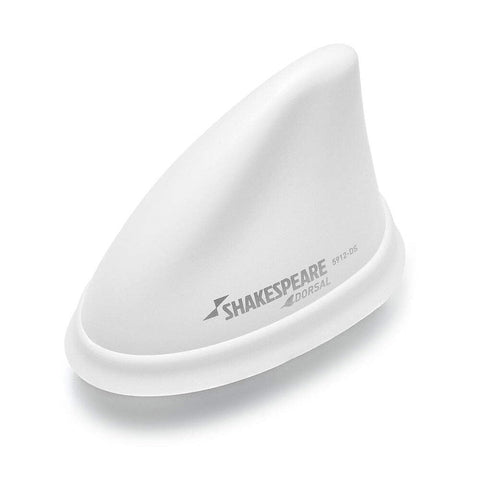 Shakespeare Dorsal Antenna White Low Profile 26' RGB Cable w/PL-259
