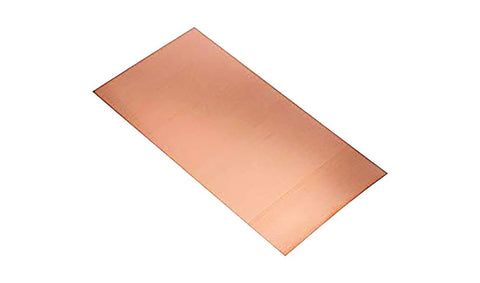 K&S Precision Metals Copper Sheet 1218 - 0.016" Thick x 6" Wide x 12" Long - DIY Crafts, Roofing, Electrical, Jewelry Making, Made in USA - 1 Sheet