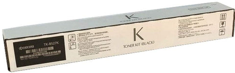 Kyocera 1T02RM0US0 Model TK-8527K Black Toner Cartridge for use Copystar CS-3552ci, CS-4052ci, TASKalfa 3552ci and 4052ci Color Multifunctional Printers