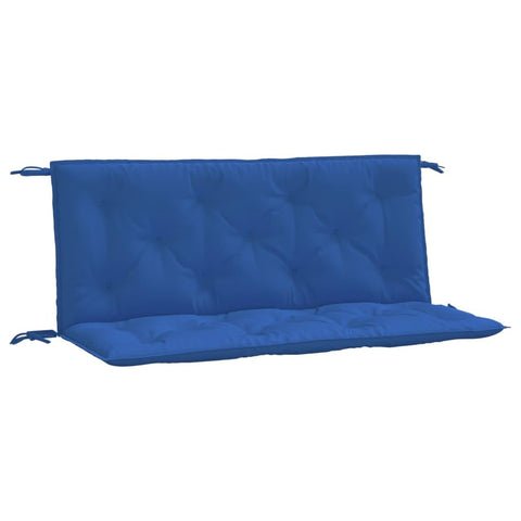vidaXL Garden Bench Cushions 2 pcs - Blue 47.2"x19.7"x2.8" Oxford Fabric, Soft Hollow Fiber Filling, Non-Slip Design for Indoor & Outdoor Use