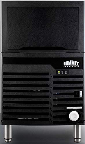 Summit 21" Clear Ice Maker, 100 lb. Production Capacity, Commercial Ice Machine, ADA Compliant, Stainless Steel- BIM100ADA