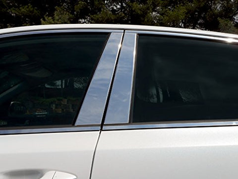 QAA is Compatible with 2016-2020 Kia Optima 4 Piece Stainless Pillar Post Trim PP16805