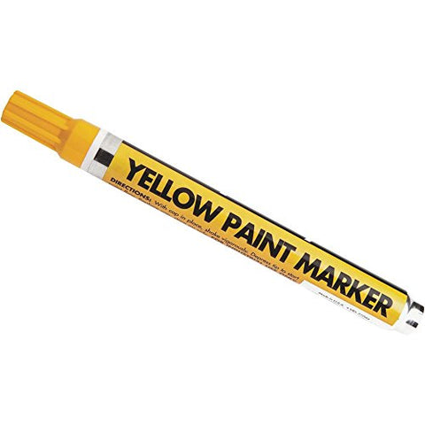 Forney 70822 Marker, Paint, Yellow, 1 Count (Pack of 1)
