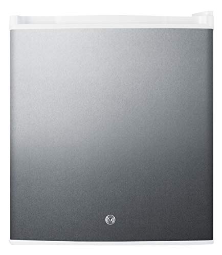 Summit Appliance FFAR25L7BISS Commercial 17" Wide Compact Built-In All-Refrigerator, Factory-installed Lock. 1.7 cu.ft Capacity, LED Lighting, Digital Thermostat, Automatic Defrost, Sealed Back
