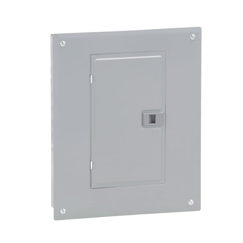 Square D by Schneider Electric Homeline 100 Amp Indoor Main Breaker Box, Circuit Breaker Load Center, Plug On Neutral, 12-Space 24-Circuit, 120/240 VAC, UL Listed, Indoor Use Only (HOM1224M100PC)