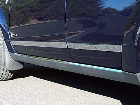QAA is Compatible with 2002-2006 Ford Thunderbird 8 Piece Stainless Side Molding Accent Trim, Upper Kit TH43668
