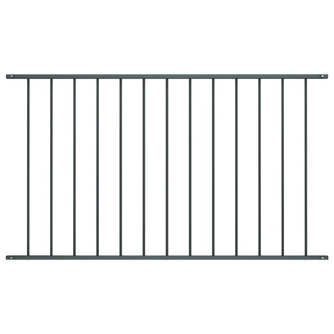 vidaXL Fence Panel Woerden Powder-Coated Steel 5.6x2.5' Anthracite