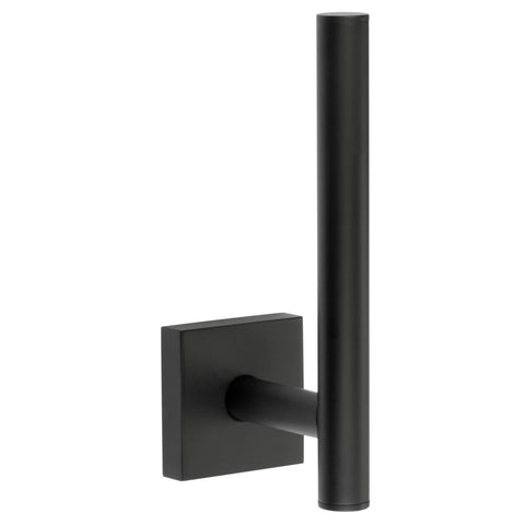 SMEDBO House Bathroom Accessory Wall Mounted Spare Toilet Paper Holder, Matte Black