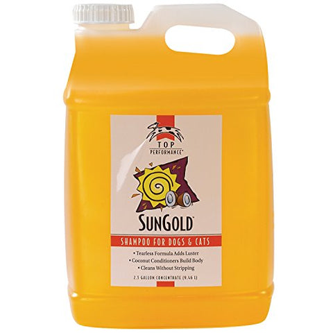 Top Performance SunGold Puppies and Kittens Shampoo, 2-1/2-Gallon