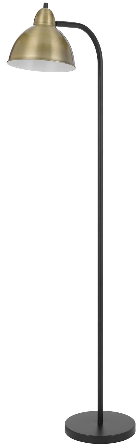 Cal 60 Watt Morley Metal Floor Lamp with Dome Shade